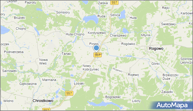 mapa Stary Kobrzyniec, Stary Kobrzyniec na mapie Targeo